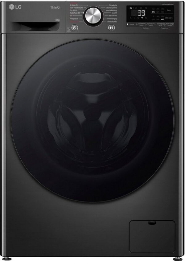 LG Waschmaschine Serie 7 F6WR701YB, 11 kg, 1600 U/min, Steam Funktion