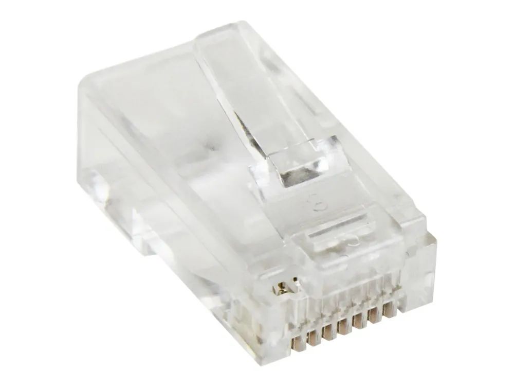 StarTech.com Cat5e RJ – 45 Steckverbinder 50 St. – Großpackung 50x RJ45 Modularstecker – Netzwerkanschluss – RJ – 45 (M)