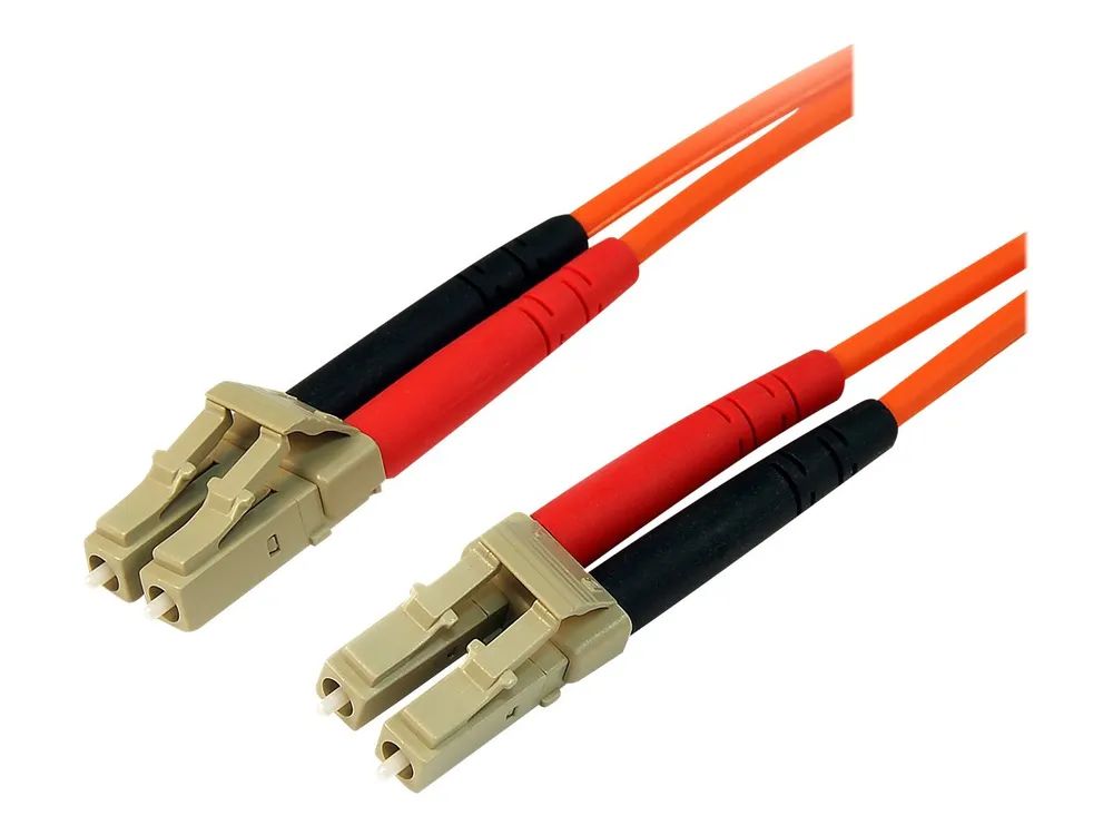 StarTech.com 10m Fiber Optic Cable – Multimode Duplex 50/125 – LSZH – LC/LC – OM2 – LC to LC Fiber Patch Cable – Patch – Kabel – LC Multi – Mode (M)