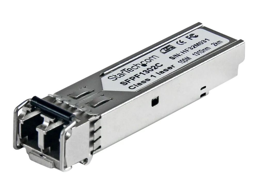 StarTech.com Cisco kompatibles 100MBit/s SFP Transceiver Modul MM LC – Mini – GBIC bis 2Km – LWL / Glasfaser Transceiver mit DDM 1310nm – SFP (Mini – GBIC)