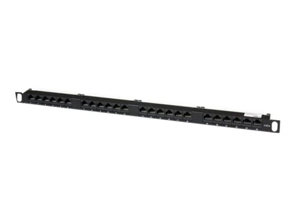 0065030847988-1 StarTech.com 24 Port 0.5U Cat5e Patch Panel – RJ45 Ethernet Rack Mount Cat 5e 110 Patch Panel – Rackmount Network Patch Panel (PANELHU24)