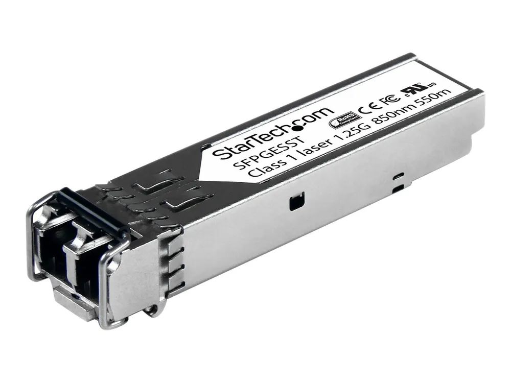 StarTech.com Cisco kompatibles Gigabit SFP Transceiver Modul MM LC – Mini – GBIC bis 550m – Glasfaser Transciever DDM 850nm – 1000Base – SX – SFP (Mini – GBIC)