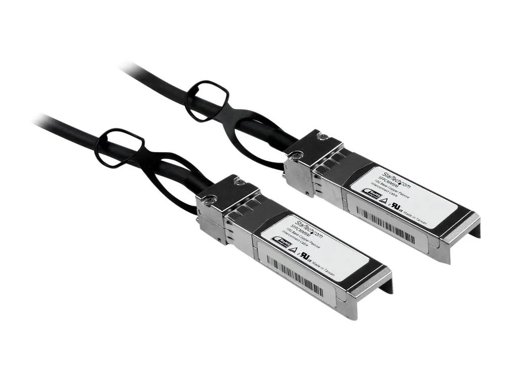StarTech.com Cisco kompatibles SFP+ Twinax Kabel (5m, 10GBASE – CU SFP+ Direct Attach, passiv, 10Gigabit Kupfer Netzwerkkabel)