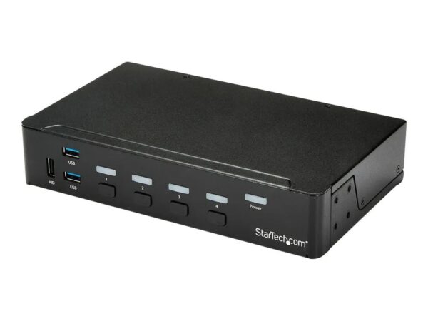 0065030863735-1 StarTech.com 4 Port HDMI KVM Switch – HDMI KVM Umschalter mit USB 3.0 Hub