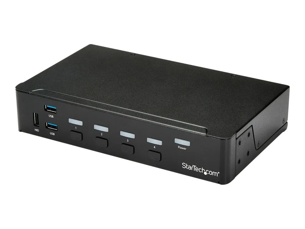 StarTech.com 4 Port HDMI KVM Switch – HDMI KVM Umschalter mit USB 3.0 Hub