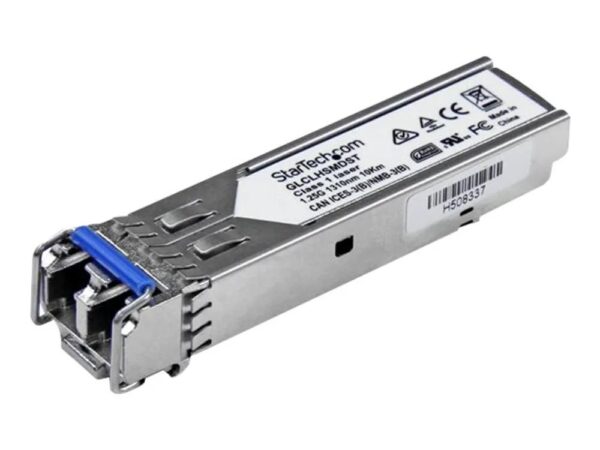 0065030864268-1 StarTech.com Cisco kompatibles Gigabit SFP Transceiver Modul SM LC – Mini – GBIC bis 20Km – Glasfaser Transceiver mit DDM 1310nm 1000Base – LH – SFP (Mini – GBIC)