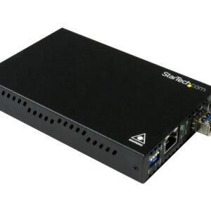 StarTech.com Gigabit Ethernet Kupfer auf LWL Medienkonverter