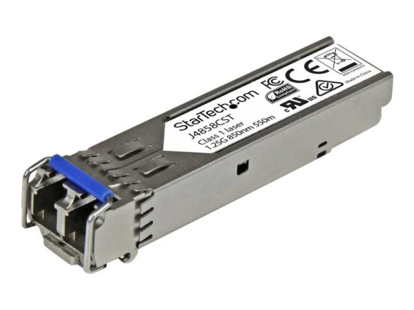 0065030865289-1 StarTech.com Gigabit LWL SFP Transceiver Modul – HP J4858C kompatibel – MM LC mit DDM – 550m – 1000Base – SX – SFP (Mini – GBIC)