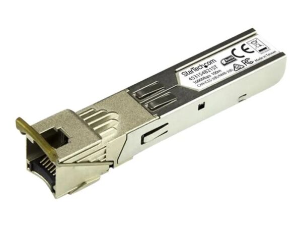 0065030865326-1 StarTech.com Giagbit Kupfer RJ45 SFP Transceiver Modul – HP 453154 – B21 kompatibeles SFP – 1000Base – T – Mini GBIC – SFP (Mini – GBIC)