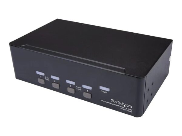 0065030867863-1 StarTech.com 4 Port Dual DisplayPort KVM Switch