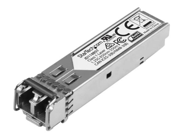 0065030868532-1 StarTech.com HP JD118B kompatibel SFP – Gigabit Fiber 1000Base – SX SFP Transceiver Modul – MM LC – 550m – 850nm – SFP (Mini – GBIC)