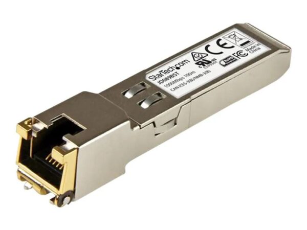 0065030868556-1 StarTech.com HP JD089B kompatibel SFP – Gigabit RJ45 Kupfer 1000Base – T SFP Transceiver Modul – 100m – SFP (Mini – GBIC)