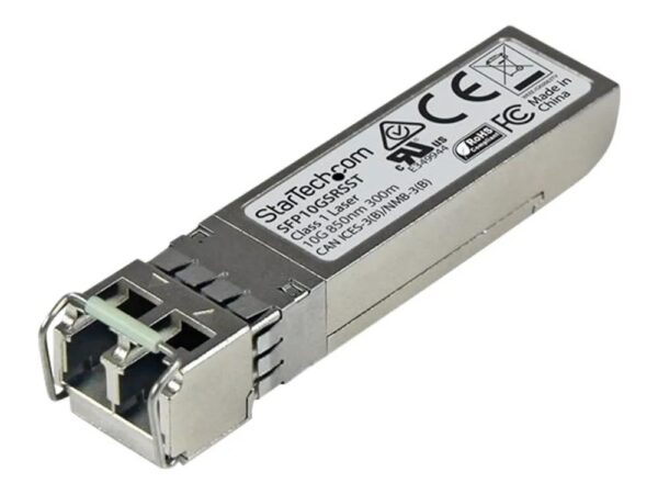 0065030868594-1 StarTech.com Cisco SFP – 10G – SR – S kompatibel SFP+ – 10 Gigabit Fiber 10GBase – SR SFP+ Transceiver Modul – MM LC mit DDM – 300m – SFP+ – Transceiver – Modul (gleichwertig mit: Cisco SFP – 10G – SR – S)