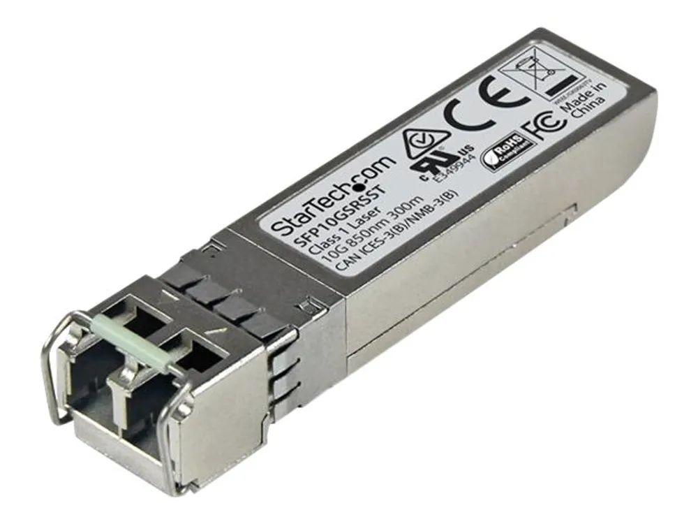 StarTech.com Cisco SFP – 10G – SR – S kompatibel SFP+ – 10 Gigabit Fiber 10GBase – SR SFP+ Transceiver Modul – MM LC mit DDM – 300m – SFP+ – Transceiver – Modul (gleichwertig mit: Cisco SFP – 10G – SR – S)
