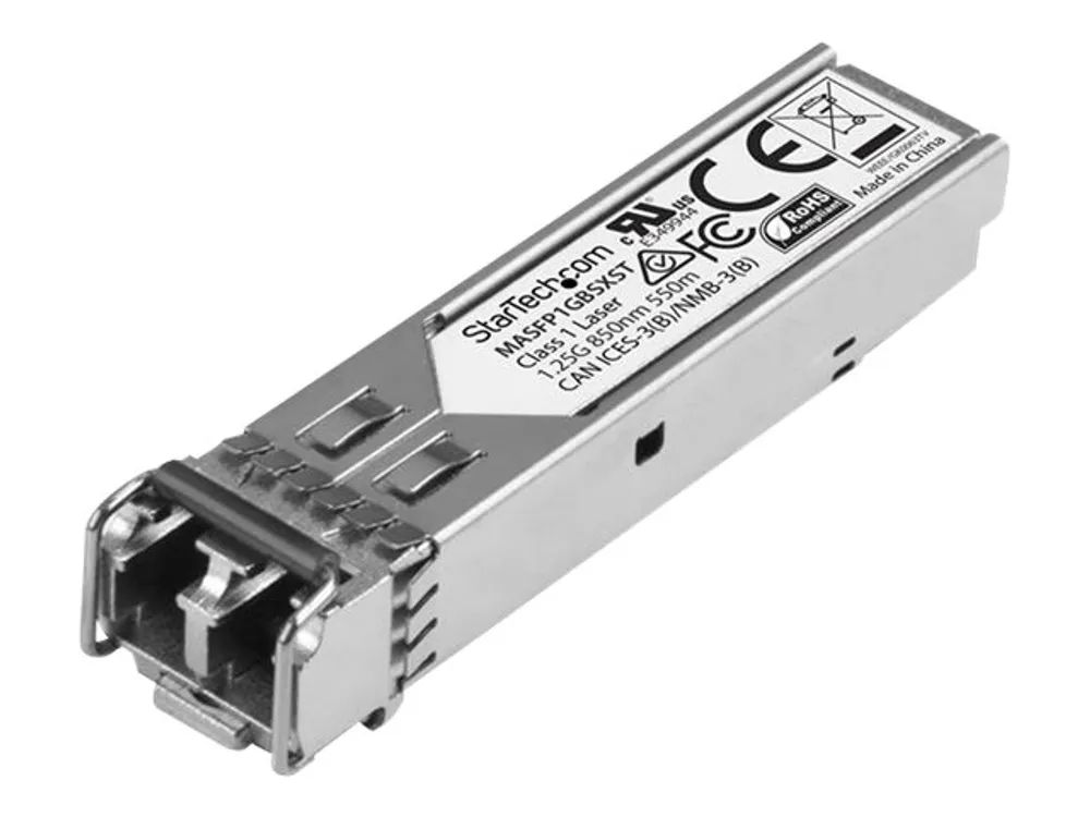 StarTech.com Cisco Meraki MA – SFP – 1GB – SX Comp. SFP Module – 1000BASE – SX – 1GbE Gigabit Ethernet SFP Multimode Fiber MMF Optic Transceiver – SFP (Mini – GBIC)