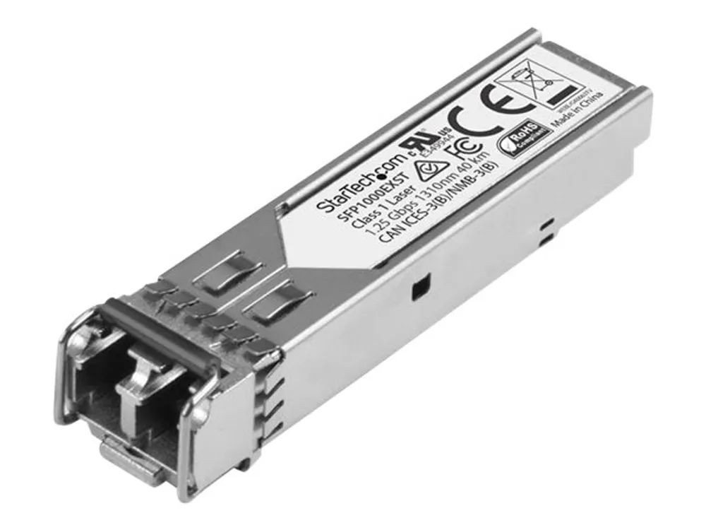 StarTech.com Cisco GLC – EX – SMD kompatibel SFP – Gigabit Fiber 1000Base – EX SFP Transceiver Modul – SM LC – 40km – 1310nm – SFP (Mini – GBIC)