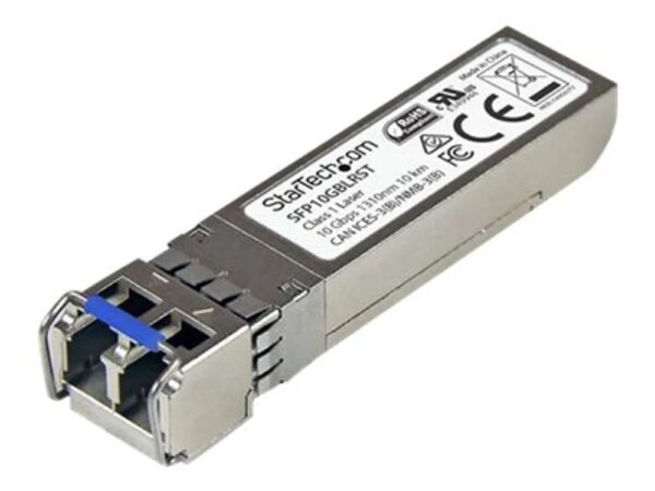 StarTech.com SFP – 10GBASE – LR – ST Transceiver Modul (SFP+ Module, 10GBase – LR Cisco kompatibel, Glasfaser, 1310nm, LC Single Mode mit DDM)