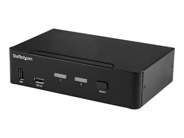 0065030880121-1 StarTech.com 2 Port DisplayPort KVM Switch mit USB 3.0