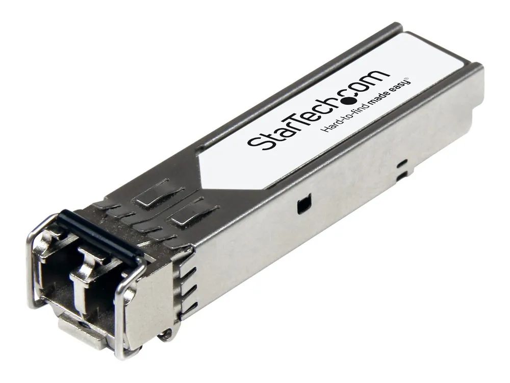 StarTech.com Transceiver Modul (SFP+ Module, 10GBase – SR Arista Networks komp., Glasfaser, 850 nm, LC Multimode mit DDM) – SFP+ – Transceiver – Modul (gleichwertig mit: Arista Networks SFP – 10G – SR)