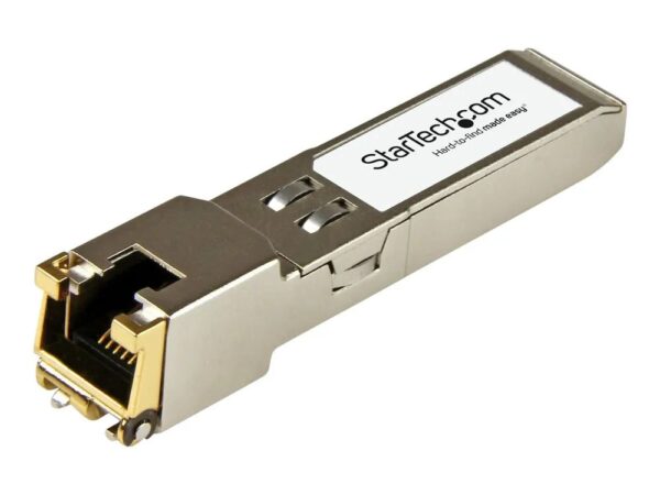 StarTech.com 10070H – ST Transceiver Modul (SFP Module, 10/100/1000Base – TX Extreme Networks kompatibel, Kupfer, RJ – 45 Kupfer mit DDM)