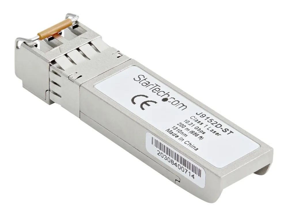 StarTech.com J9152D – ST Transceiver Modul (SFP+ Module, 10GBase – LRM HP kompatibel, Glasfaser, 1310nm, LC Multimode mit DDM)