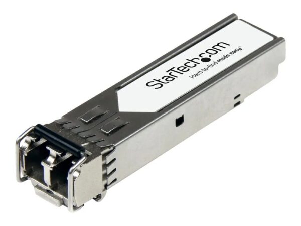 StarTech.com SFP – 10GBASE – SR – ST Transceiver Modul (SFP+ Module, 10GBase – SR Cisco kompatibel, Glasfaser, 850nm, LC Multimode mit DDM)