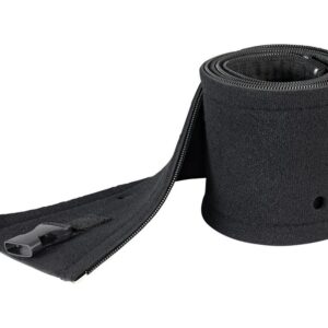 StarTech.com 40" (1m) Neoprene Cable Management Sleeve with Zipper & Buckle, 1.2" (3cm)