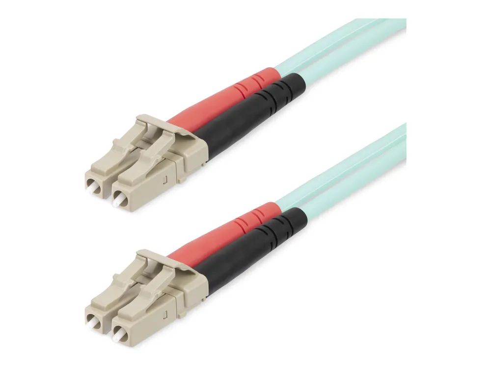 StarTech.com 20m OM4 LWL Patchkabel LC auf LC, multimode Glasfaserkabel – Patch – Kabel – LC/UPC Multi – Modus (M)