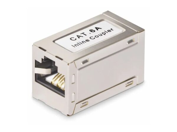 0065030906135-1 StarTech.com Shielded RJ45 Coupler, inline Cat6a Coupler, F/F – Netzwerkkoppler – RJ – 45 (W)