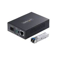 StarTech.com SM LC Fiber Media Converter 20km – Converter – Glasfaser (LWL)