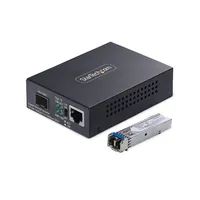 StarTech.com SM LC Fiber Media Converter 40km – Converter – Glasfaser (LWL)