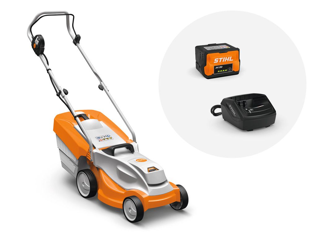 Stihl RMA 235.1 SET inkl. AL 101 + AK 20 Akku – Rasenmäher