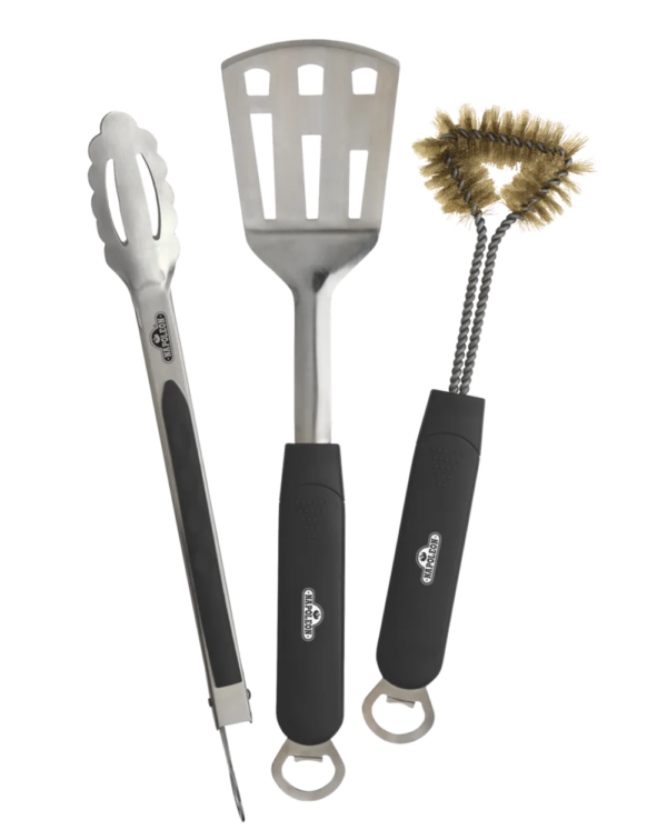 Napoleon 3 – teiliges Grillbesteck – Set Edelstahl