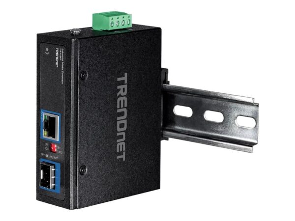 0710931160369-1 TRENDnet TI – F11SFP – Medienkonverter – 1GbE – 10Base – T, 100Base – TX, 1000Base – T – RJ – 45 / SFP (mini – GBIC)