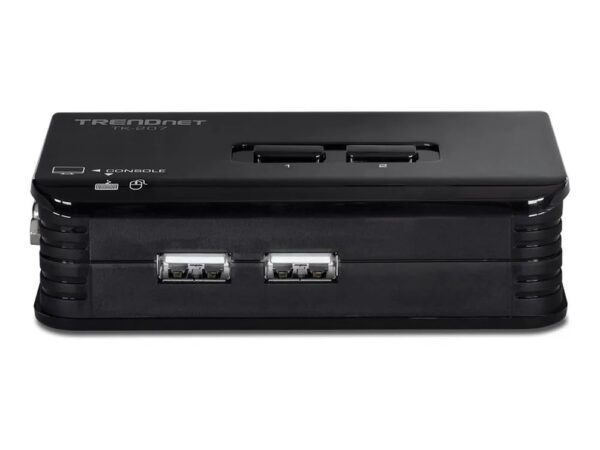 0710931304237-1 TRENDnet TK 207K – KVM – Switch – 2 x KVM port(s)