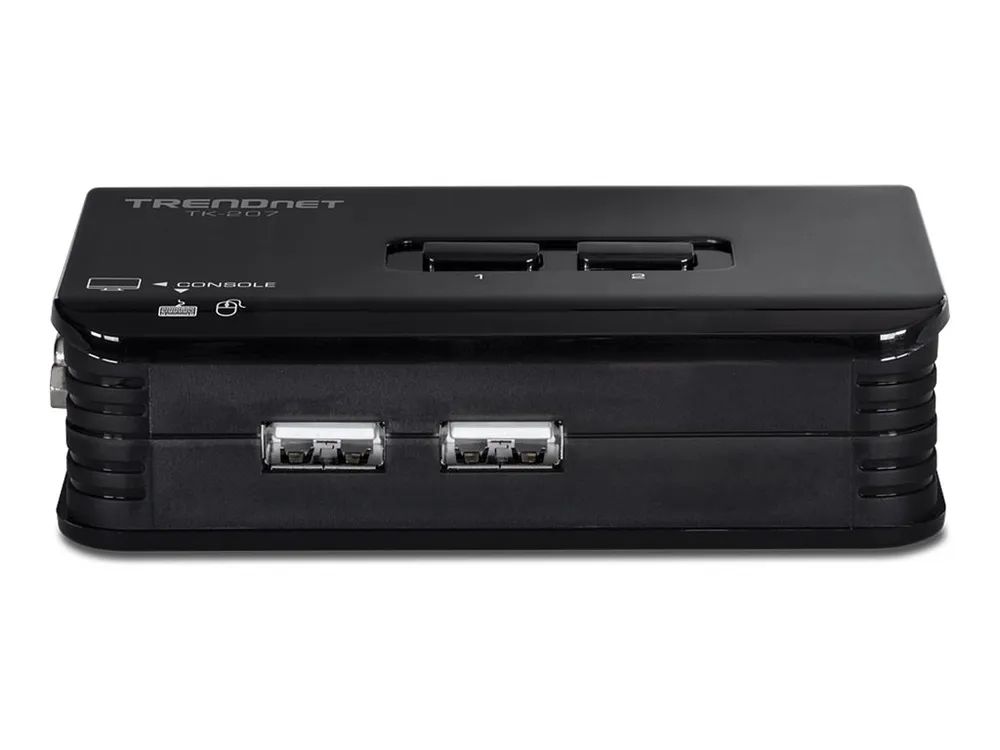 TRENDnet TK 207K – KVM – Switch – 2 x KVM port(s)