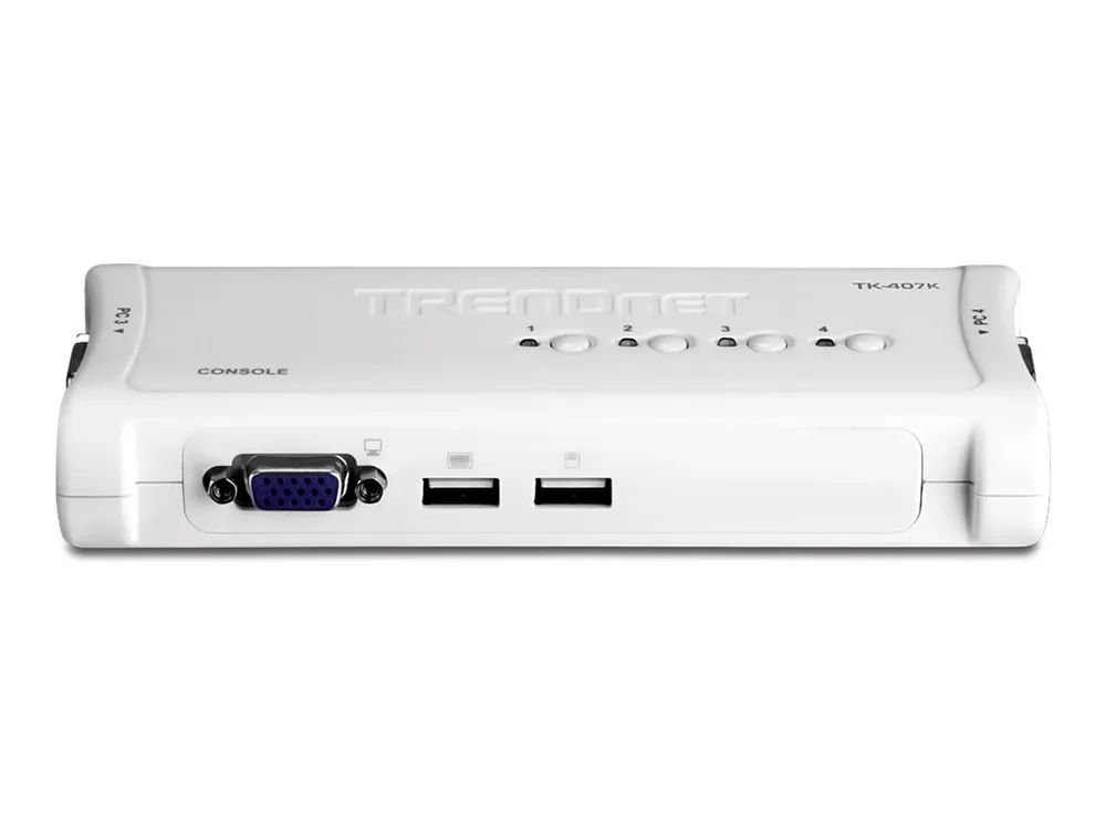 TRENDnet TK 407K – KVM – Switch – 4 x KVM port(s)