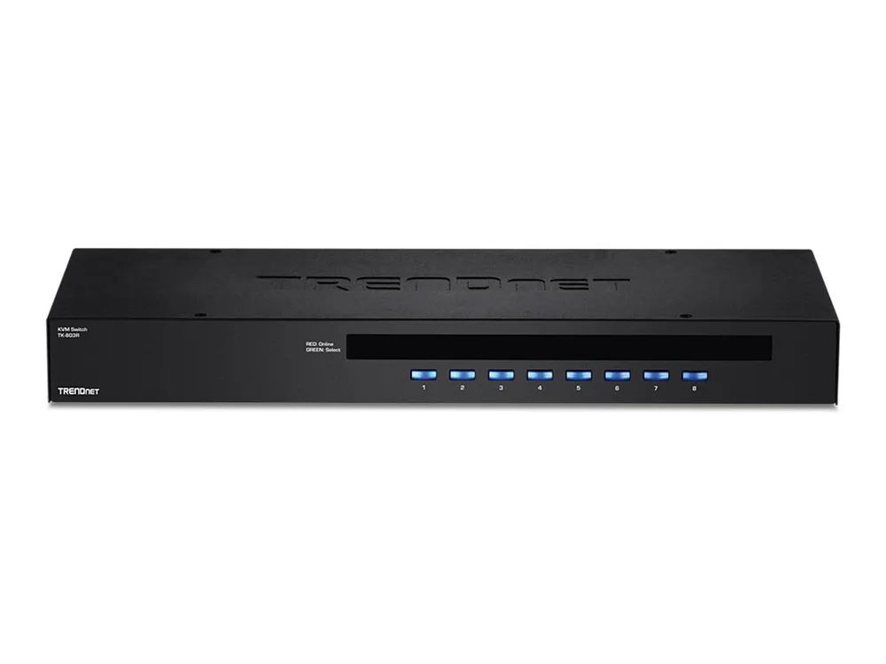 TRENDnet TK 803R – KVM – Switch – 8 x KVM port(s)