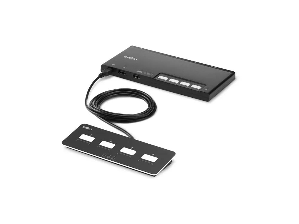 Belkin Modular Secure – KVM – Switch – 4 x KVM port(s)