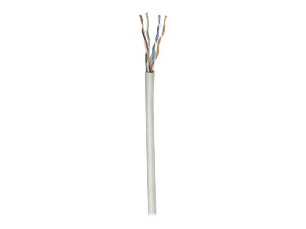 0766623704663-1 IC Intracom Intellinet Network Bulk Cat6 Cable, 23 AWG, Solid Wire, 305m, Grey, CCA, U/UTP, Box