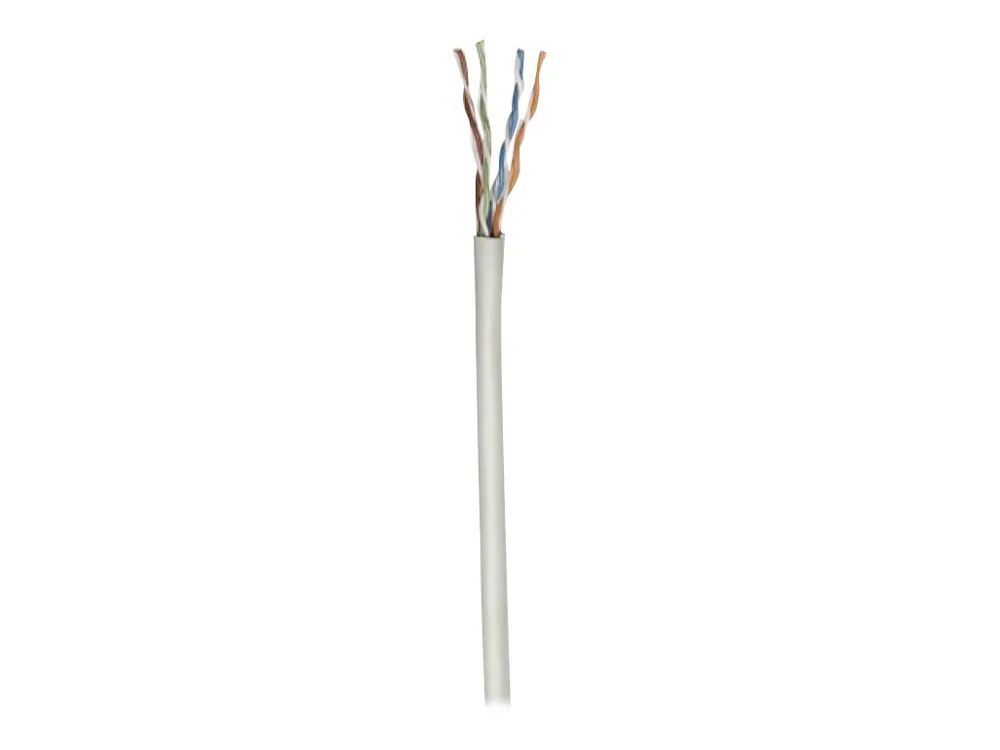 IC Intracom Intellinet Network Bulk Cat6 Cable, 23 AWG, Solid Wire, 305m, Grey, CCA, U/UTP, Box