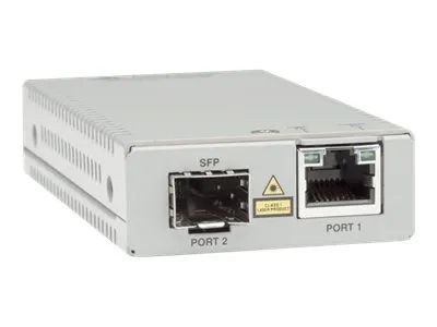 Allied Telesis AT MMC2000/SP – Medienkonverter – 1GbE – 10Base – T, 1000Base – X, 100Base – TX, 100Base – X, 1000Base – T – RJ – 45 / SFP (mini – GBIC)
