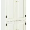 0794094542408-1 COSTWAY Mehrzweckschrank Vintage, Flurschrank mit verstellbarem Regal