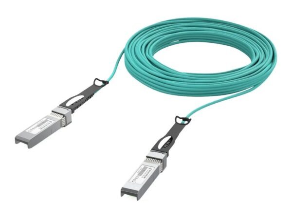 0810010077202-1 Ubiquiti 25GBase – AOC Direktanschlusskabel – SFP28 zu SFP28 – 20 m – 3 mm – Glasfaser – Active Optical Cable (AOC)