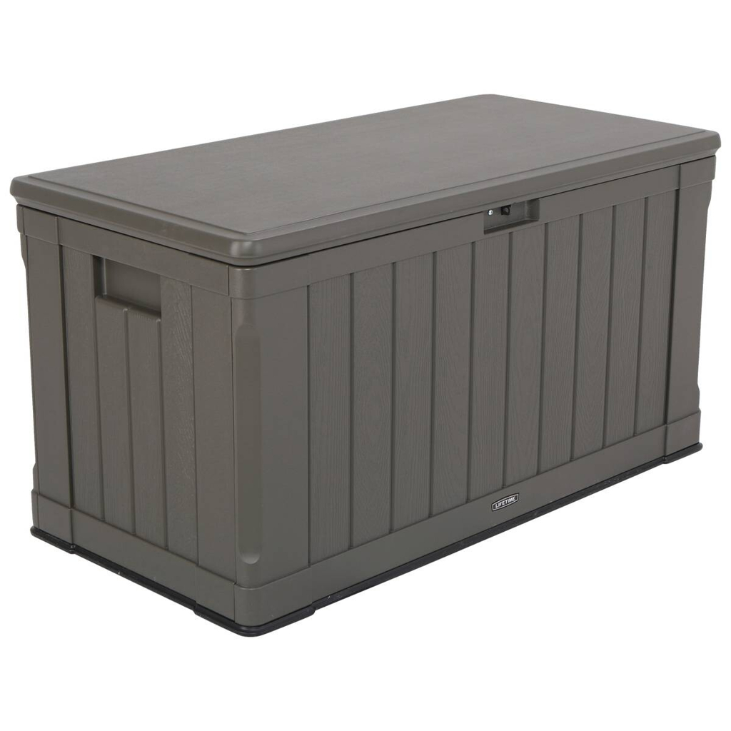 Lifetime Kissenbox Premium 440L braun Kunststoff B/H/T: ca. 128x67x64 cm