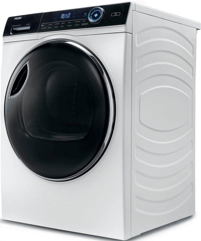 Haier Wärmepumpentrockner I-PRO 7 HD100-A2979N, 10 kg, Auffrischen mit Dampf: i-Refresh, Pillow-Schontrommel