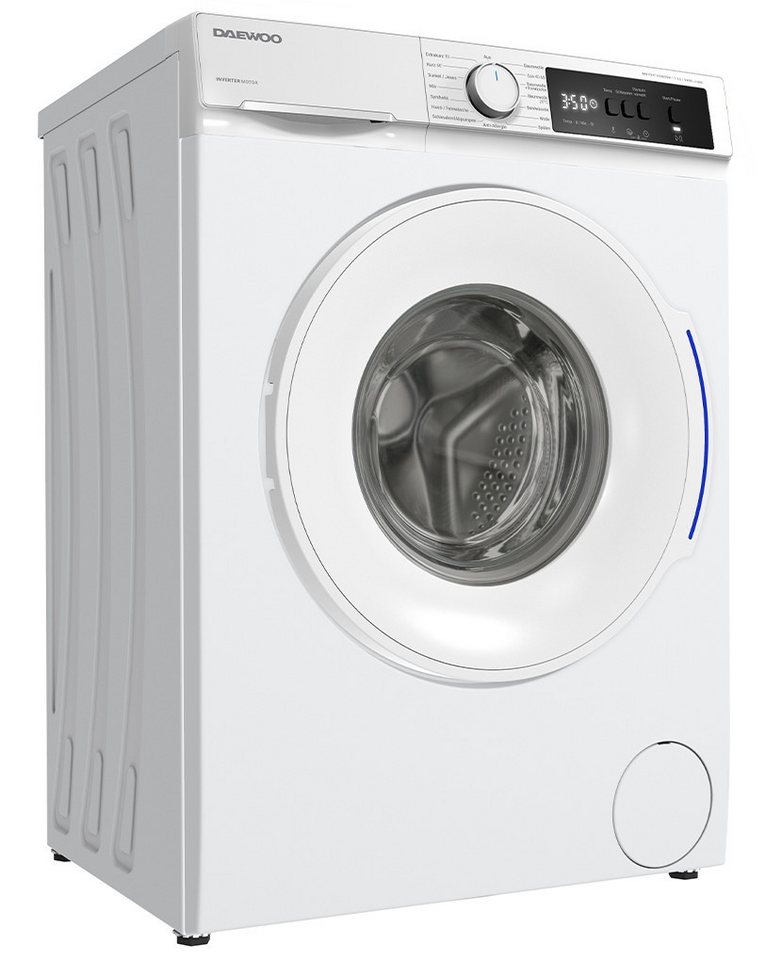 Daewoo Waschmaschine WM-FBR7454W0NA-DE, 7 kg, 1400 U/min, Kindersicherung, Mengenerkennung, Überlaufschutz