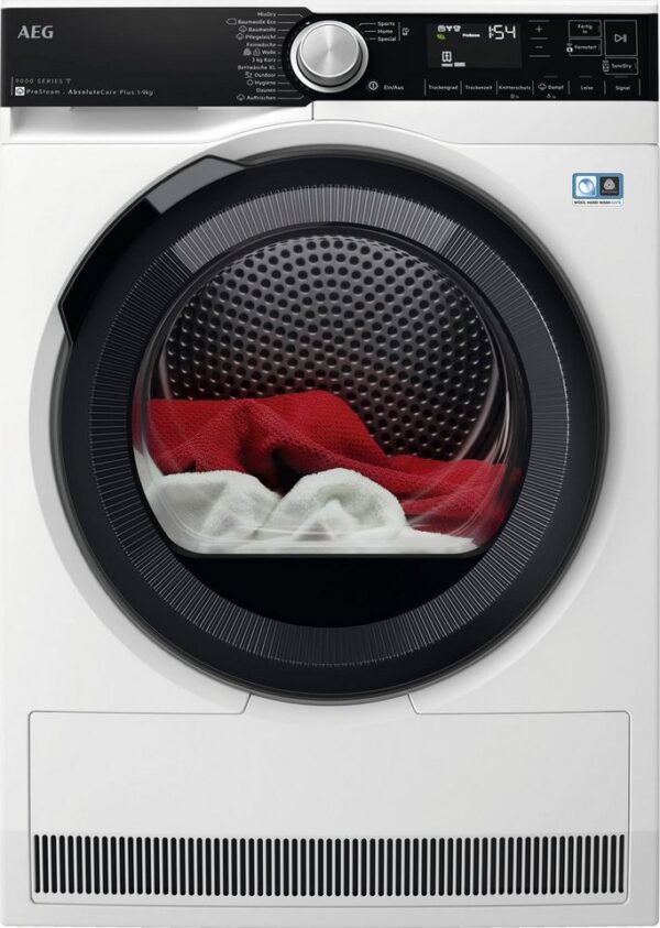 AEG Wärmepumpentrockner 9000 AbsoluteCare® Plus TR9DW80690 916 099 280, 3D-Scan: Daunenjacken so flauschig und warm wie am ersten Tag
