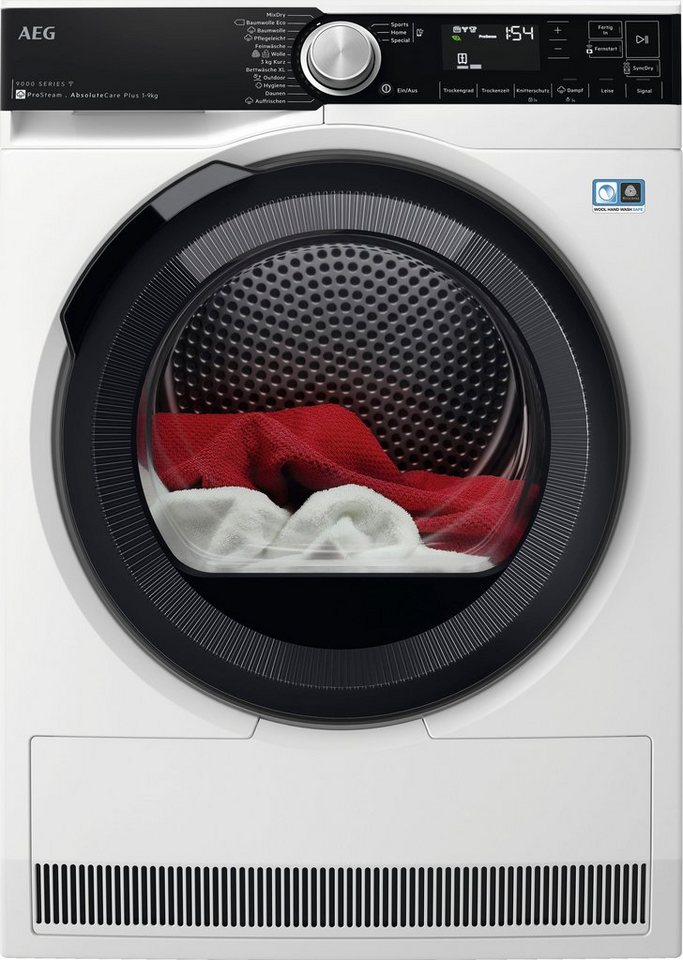AEG Wärmepumpentrockner 9000 AbsoluteCare® Plus TR9DW80690 916 099 280, 3D-Scan: Daunenjacken so flauschig und warm wie am ersten Tag