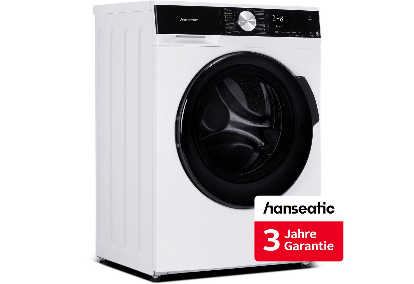 Hanseatic Waschmaschine HWMM1714A2, 7 kg, 1400 U/min, inkl. 3 Jahre Herstellergarantie